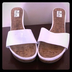 SBICCA Sandals, White, Sz 8 Bundle for an offer
